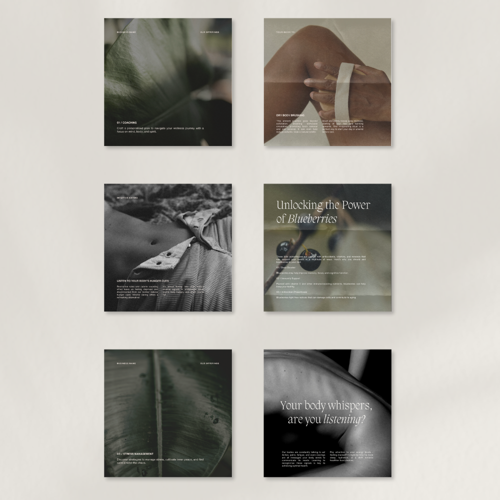 HOLISTIC WELLNESS TEMPLATES VOL.01 thumbnail