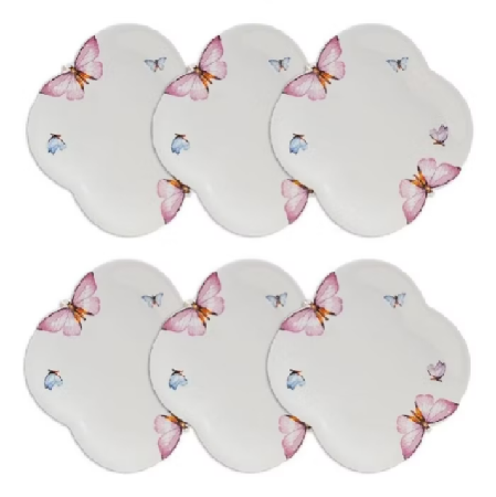 Pratos de Sobremesa Borboletas thumbnail