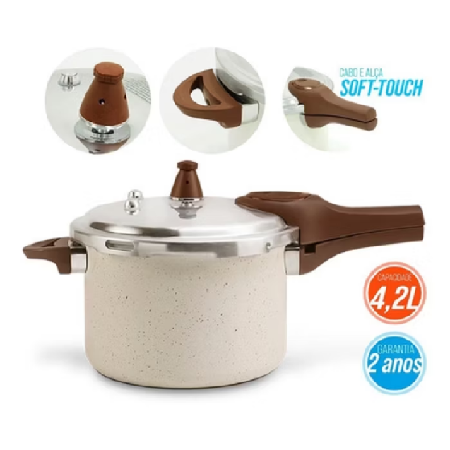 Panela de pressão de cerâmica (indução) thumbnail