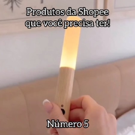 Shopee (N° 5) – Luminária de parede com sensor de movimento thumbnail