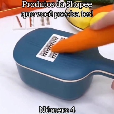 Shopee (N° 4) – Ralador e fatiador de multifunção thumbnail