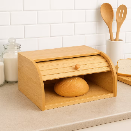 Porta-pão de bambu thumbnail