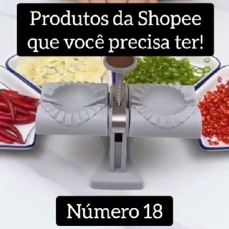 Shopee (N° 18) – Maquininha de fechar pastéis thumbnail