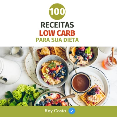 100 RECEITAS LOW CARB  thumbnail