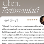 Client's Testimonials thumbnail