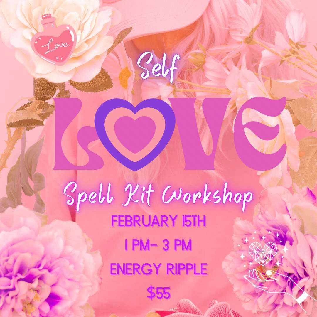 Self Love Spell Kit Workshop w Kellsie Feb 15 1p | KLV Energy Ripple thumbnail