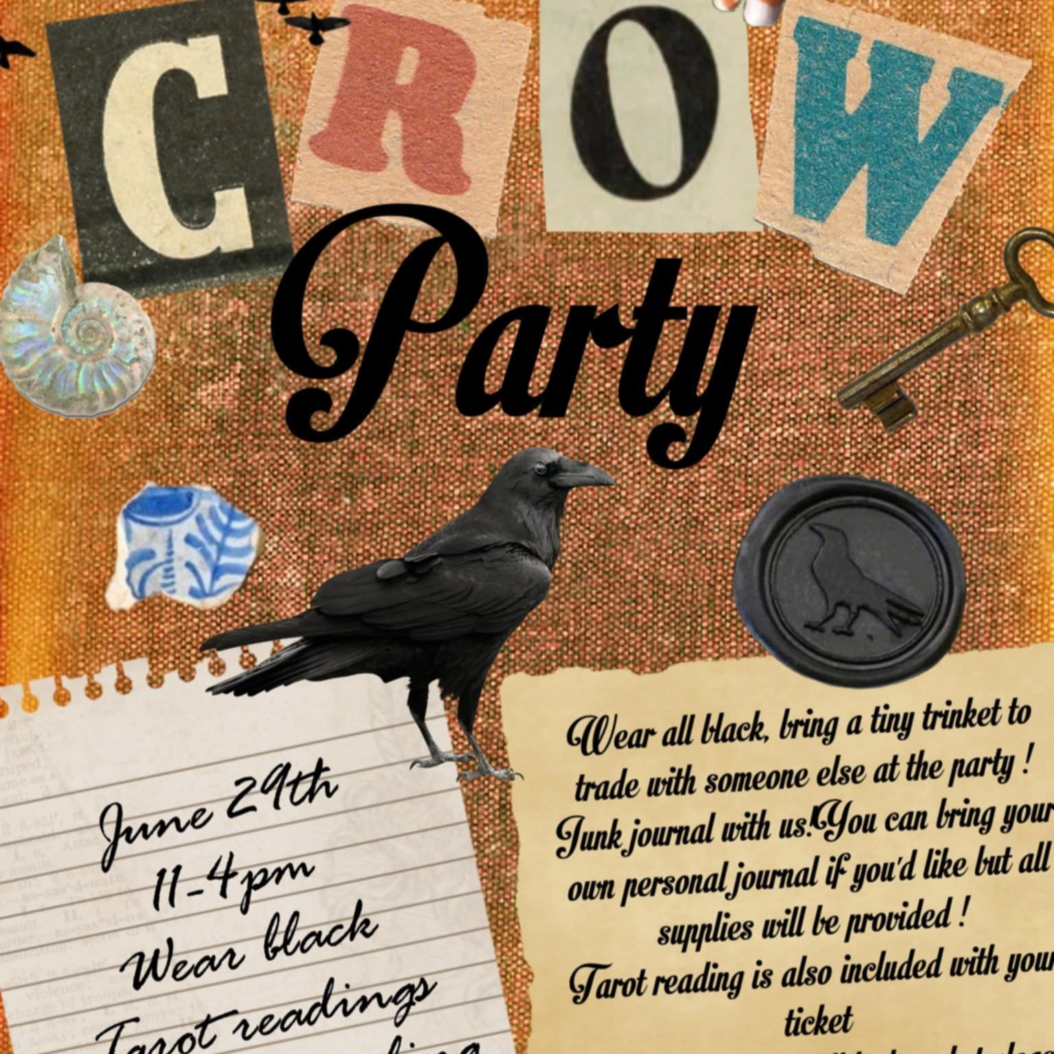 Crow Party June 29 11a thumbnail