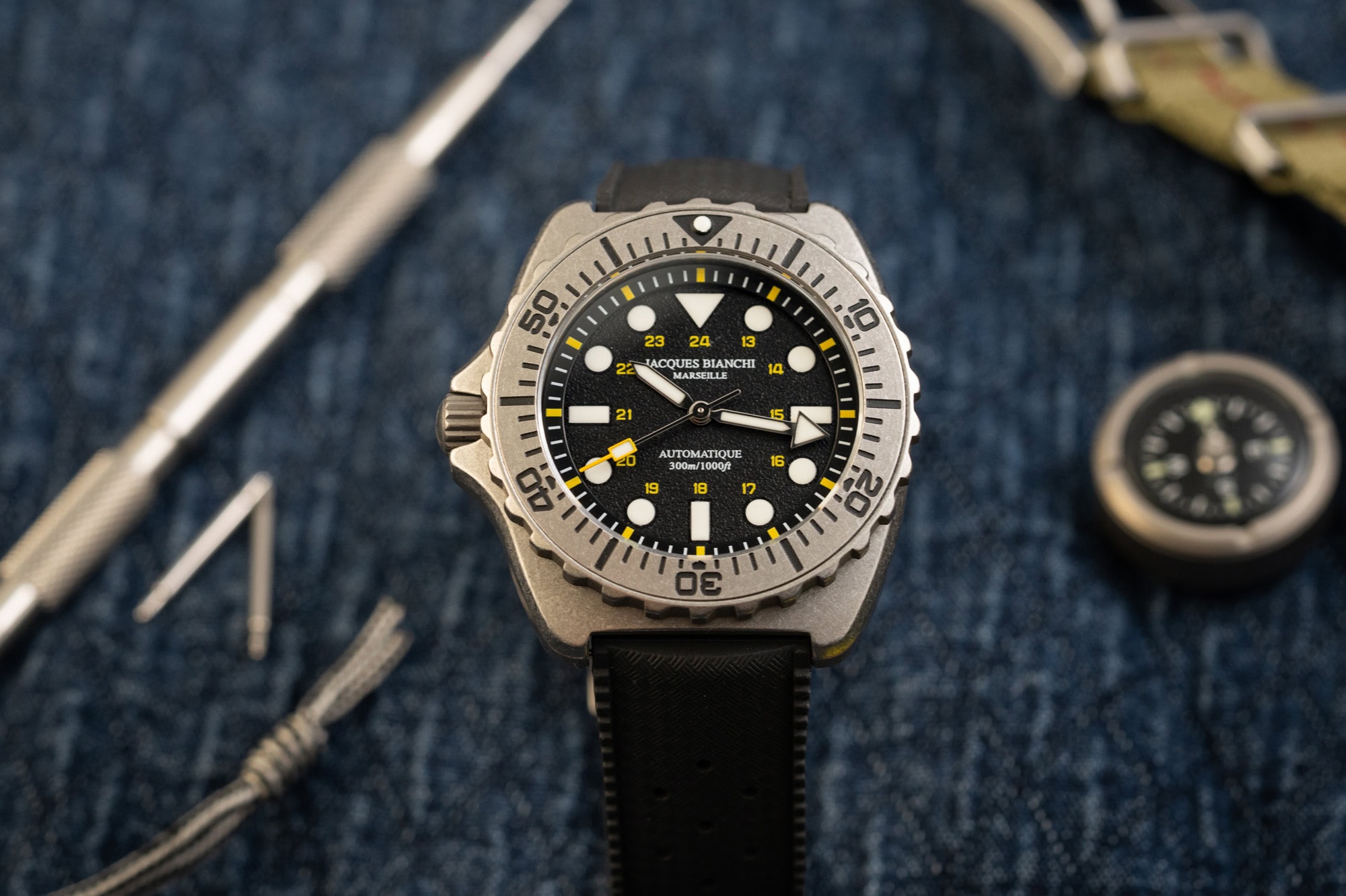 Jacques Bianchi JB300 Profonde X Deepsea.edc - Worn & Wound thumbnail