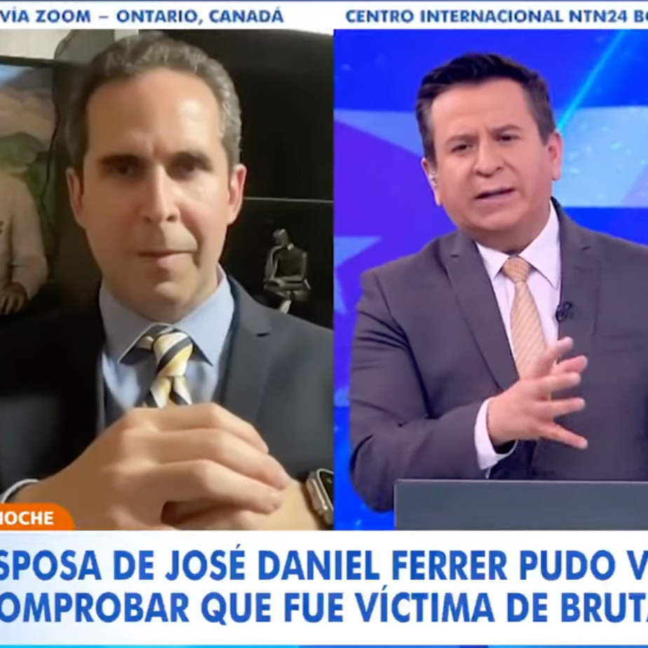 Michael Lima in NTN24: Denouncing the Torture of José Daniel Ferrer thumbnail