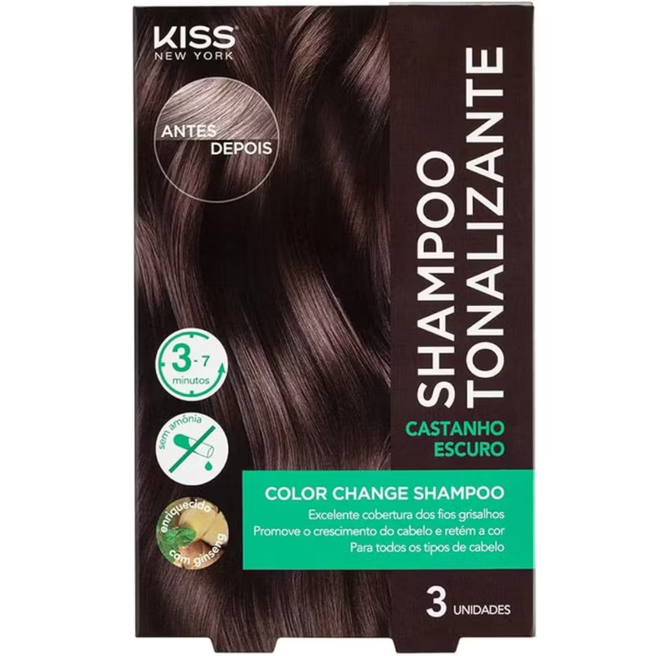 Shampoo Tonalizante Color Change  - KISS NEW YORK thumbnail