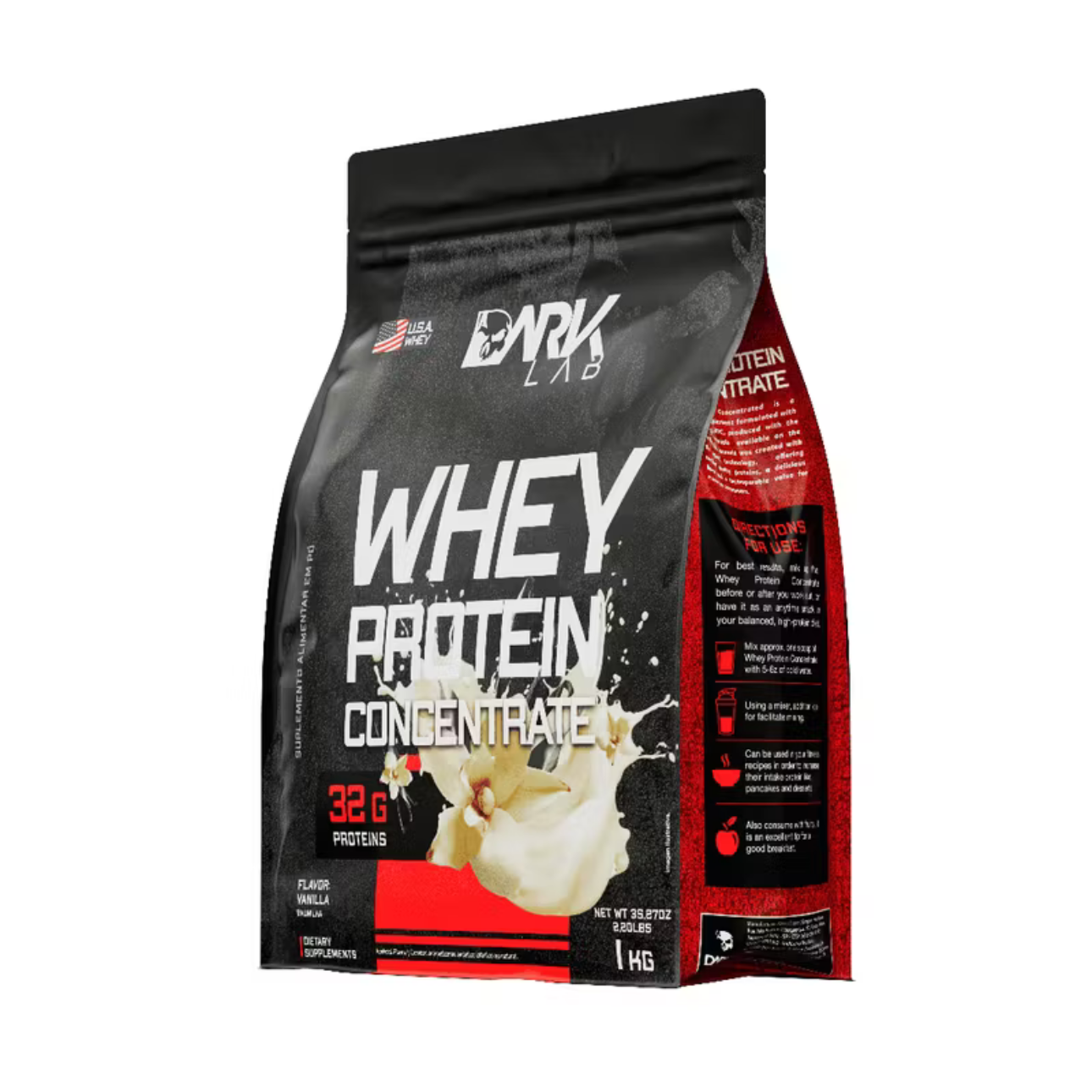 Whey Protein Concentrado 1Kg Dark Lab thumbnail