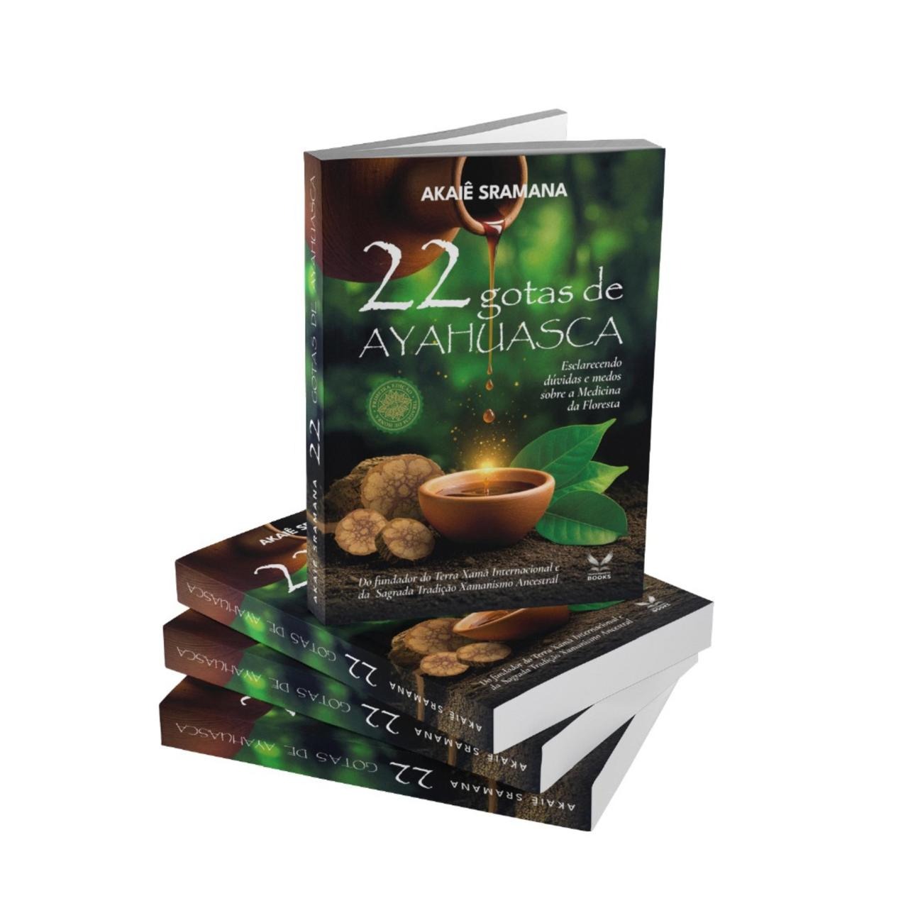 » Livro 22 Gotas de Ayahuasca (Capa Comum e Capa Dura) | Adquira já o seu! thumbnail