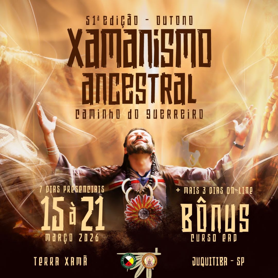 » Curso de Xamanismo Ancestral de Outono - 15 a 21.Março.2026 | Presencial no Terra Xamã | Juquitiba-SP thumbnail