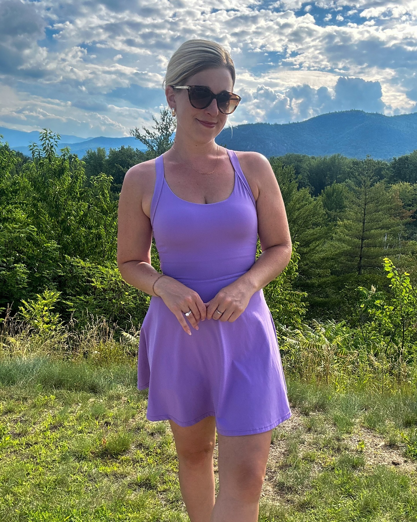 “Life’s a climb, but the view is great” 😊 
-Hannah Montana of course 

Ootd: @amazon workout dress 
It has the cutest op