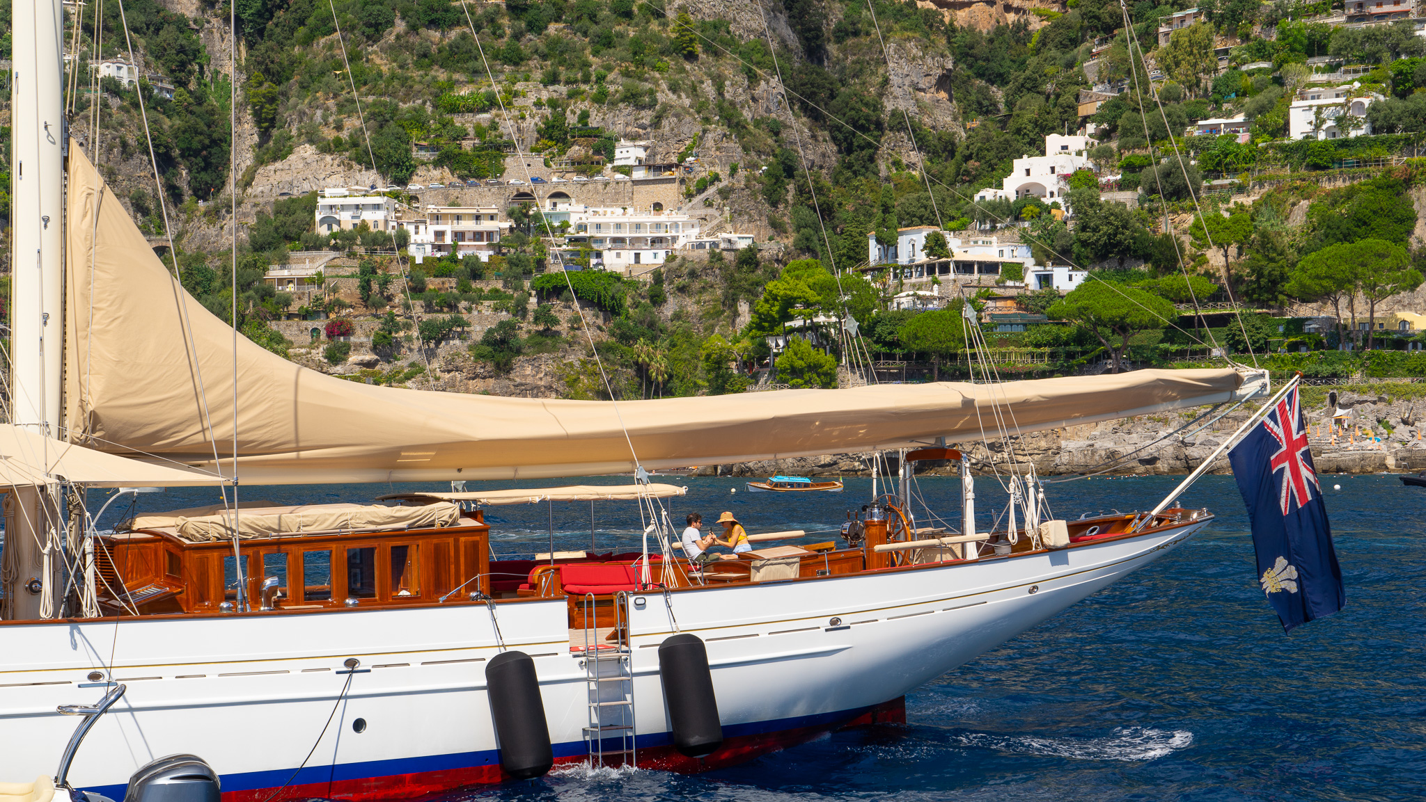 Classic Yachts off Positano! thumbnail