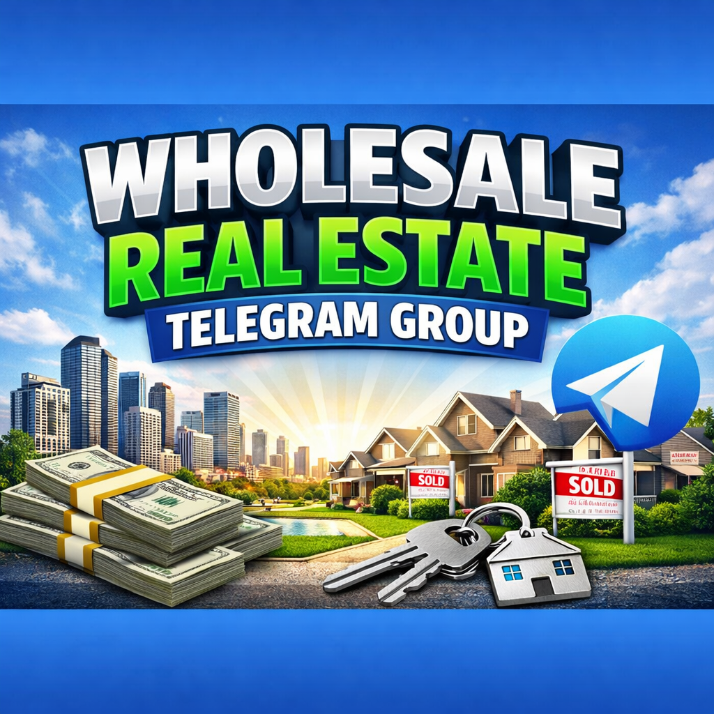 Wholesale Real Estate Telegram Group thumbnail
