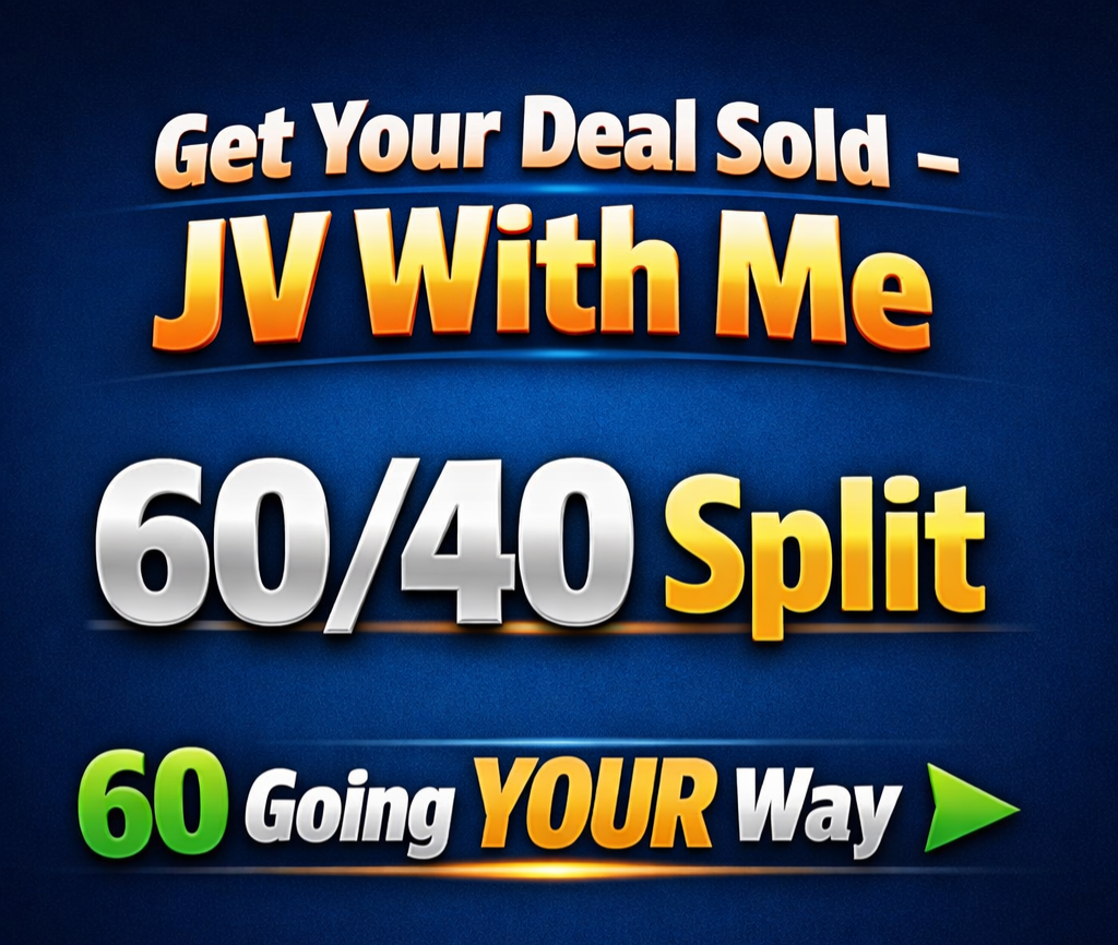 Get Your Deal Closed - Joint Venture With Me 🤝 thumbnail