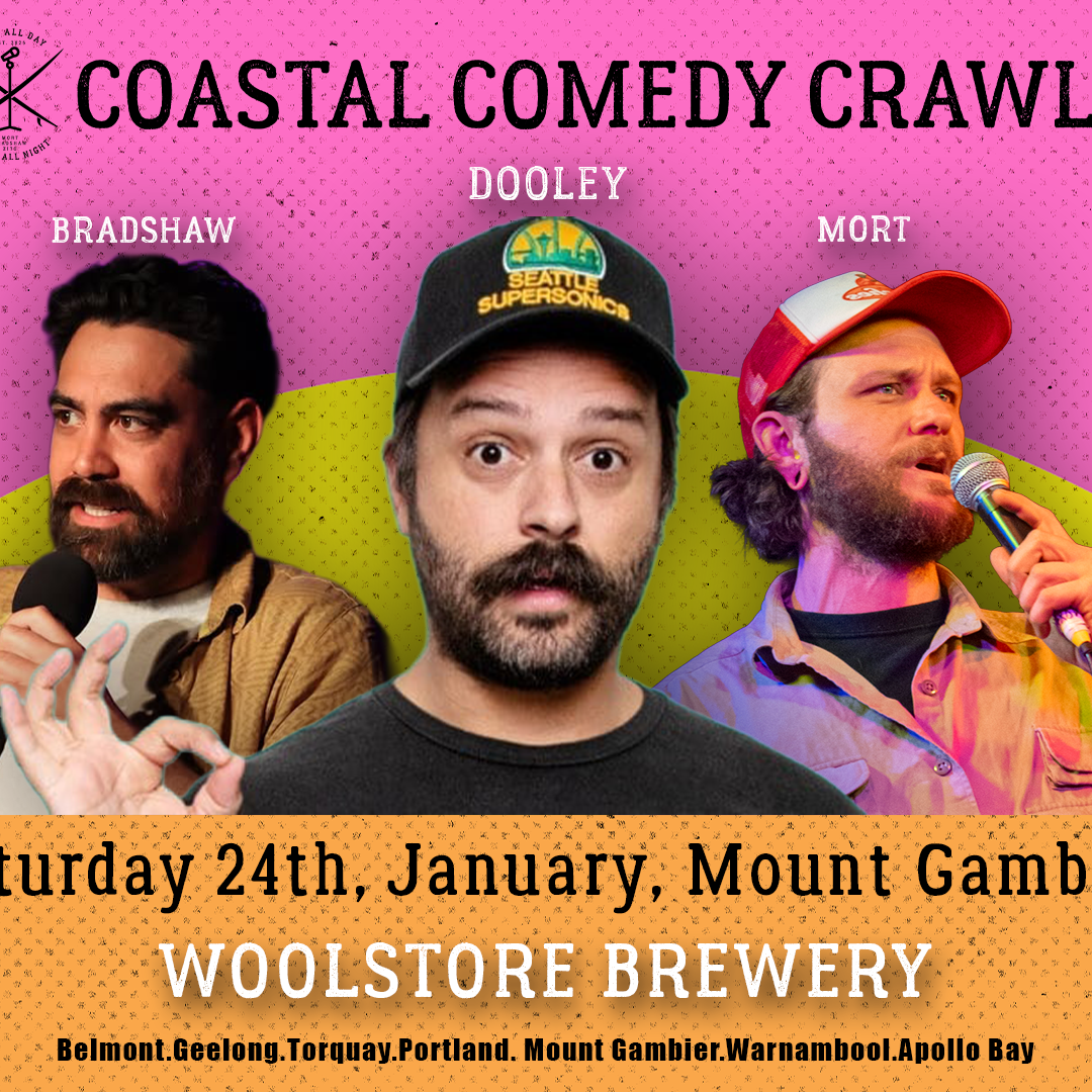 Sat 24th Jan: Comedy Night at Woolstore Brewry thumbnail
