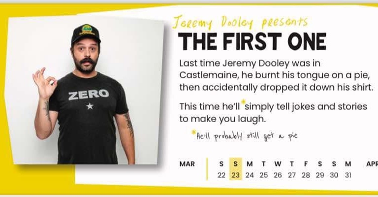 Sun 23rd March: Opening for Jeremy Dooley @ The Castlemaine Fringe Festival thumbnail