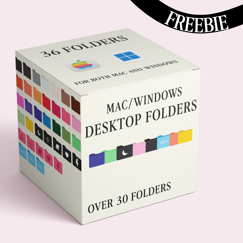 Custom Desktop Icon Folders  *Freebie* thumbnail