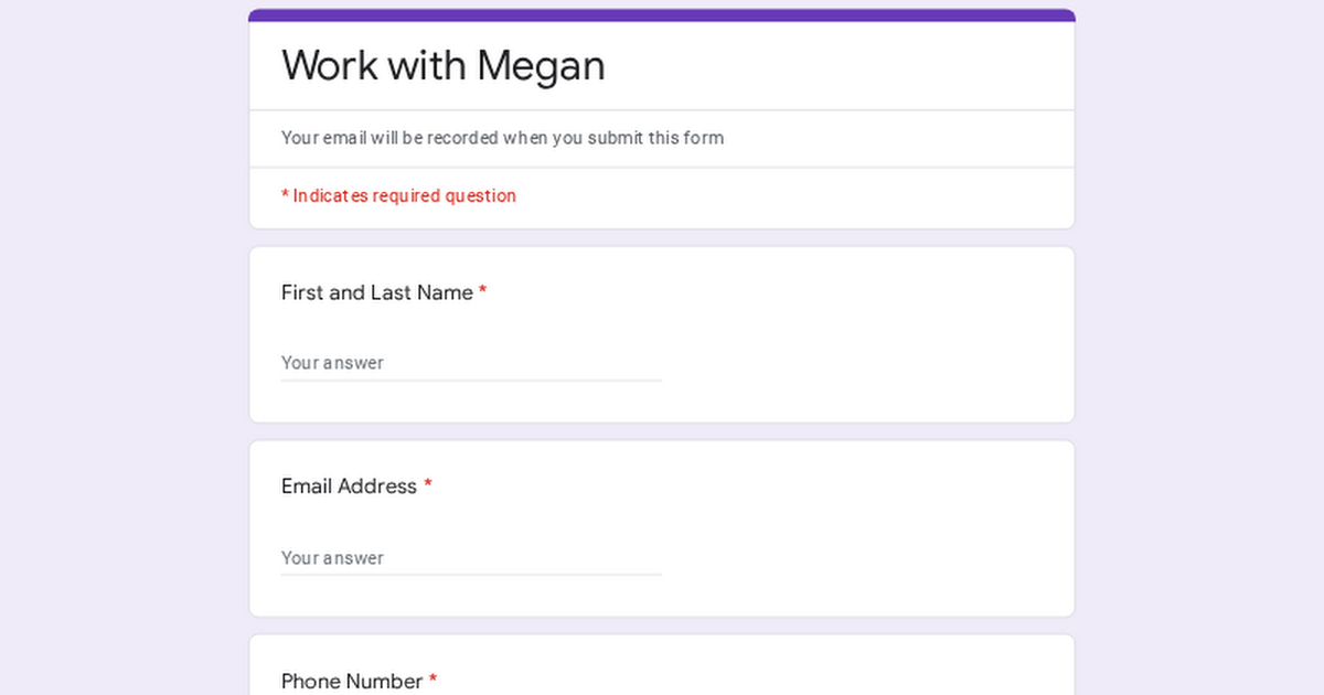 Work with Megan thumbnail