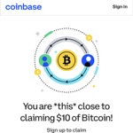 Coinbase invite get $10 as present thumbnail