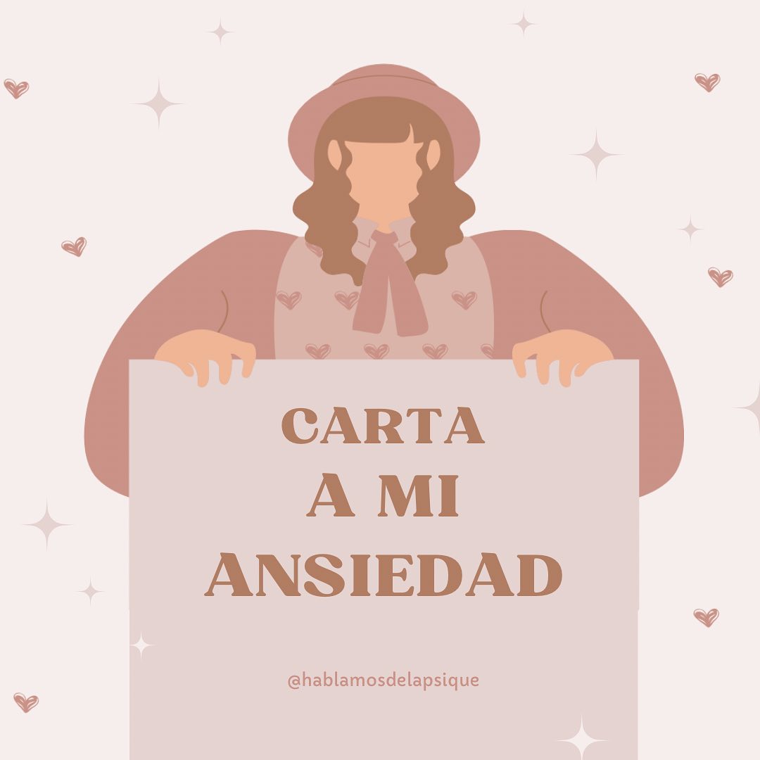 La ansiedad siempre será algo que estás SOBRE PENSANDO y también funciona como tú mecanismo de defensa ante situaciones 