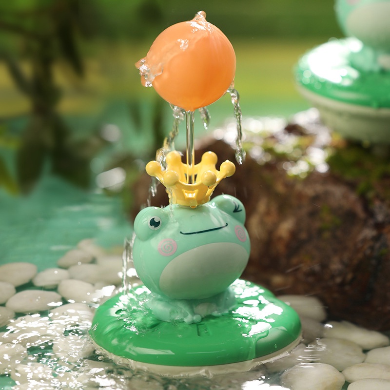 Brinquedo De Spray Elétrico De Sapo Para Banho De Bebê/Presentes Infantis thumbnail