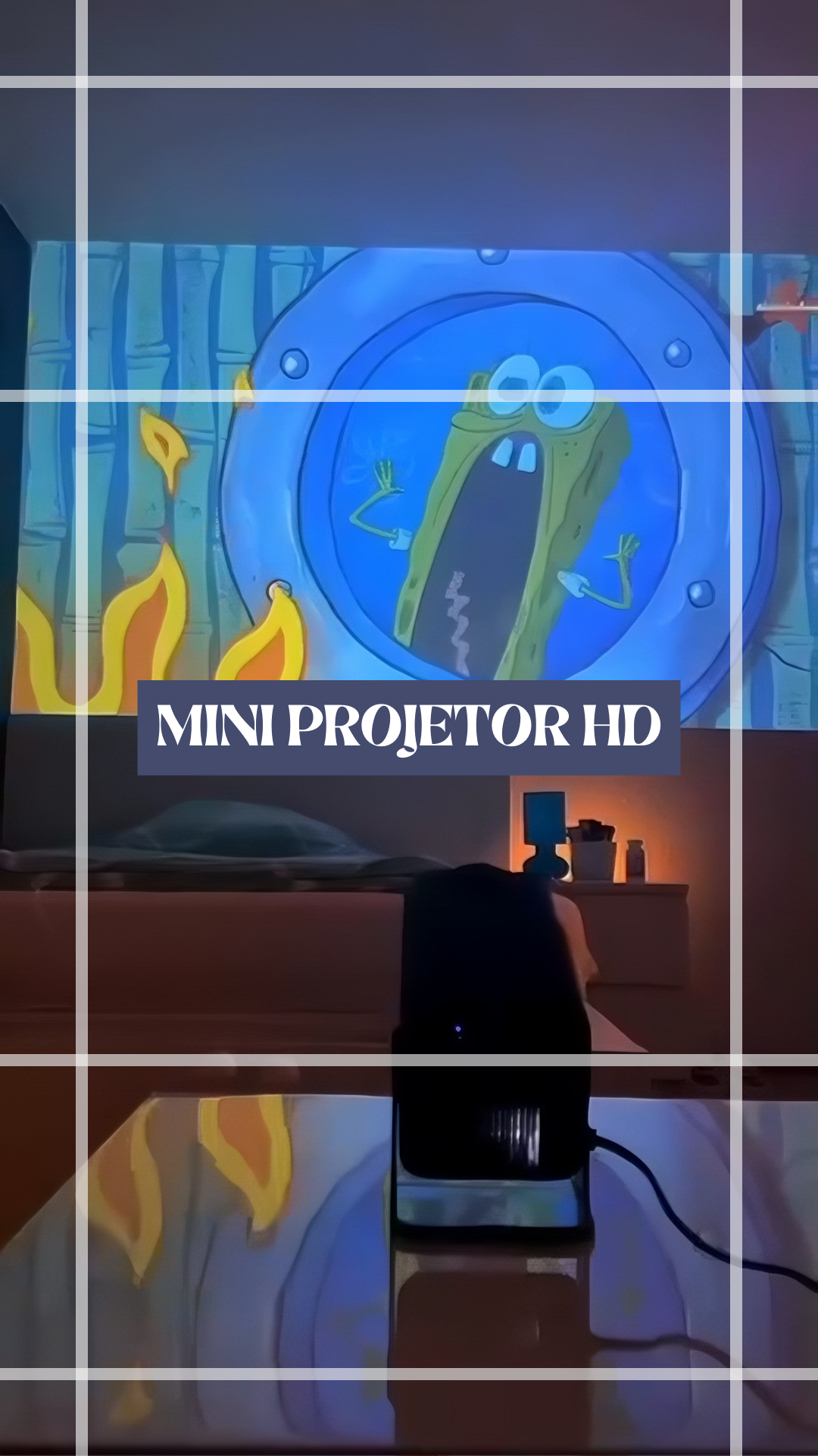 Mini projetor hy320 Android 11 magcubic 390ansi thumbnail