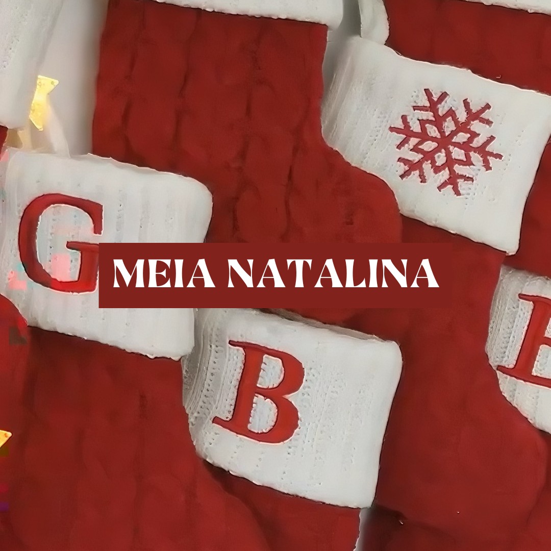 Enfeite de Natal Letras Vermelhas De Floco De Neve Meias De Natal Pingentes De árvore De Natal thumbnail