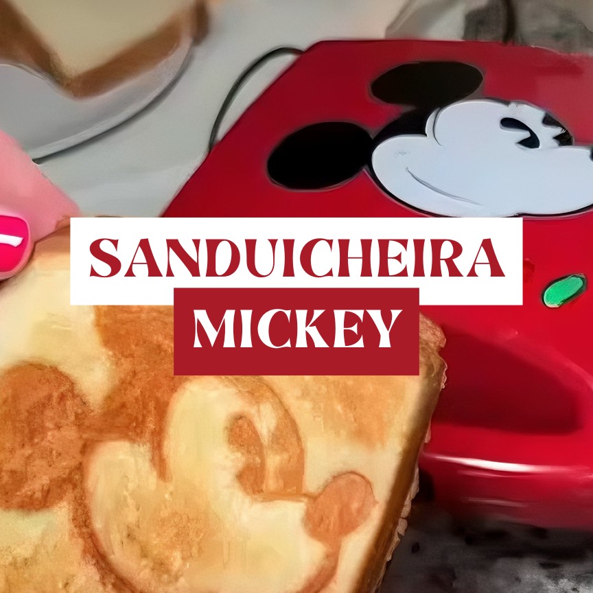 Sanduicheira Grill Disney Mallory Mickey Mouse Funny Plates 750W thumbnail