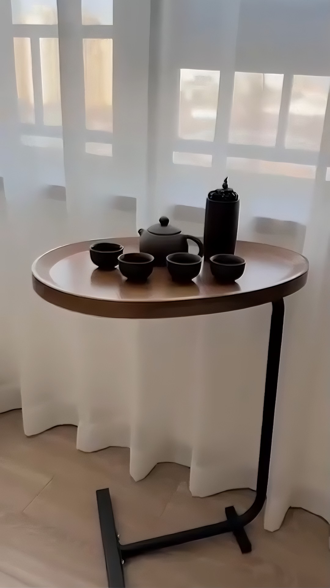 Mesa De Cabeceira Pequena Café Sofá Móvel Mini Simples De Luxo Para Apartamentos Pequenos thumbnail