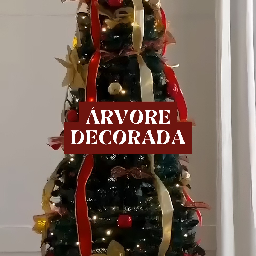 Árvore Pinheiro De Natal Verde 180 Cm Barata Retrátil Fácil de Montar Prática Barcelona thumbnail