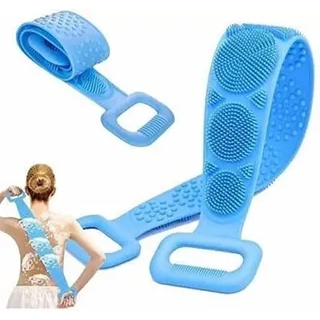 Esponja Cinta De Silicone Para Esfoliação Banho Massageador thumbnail