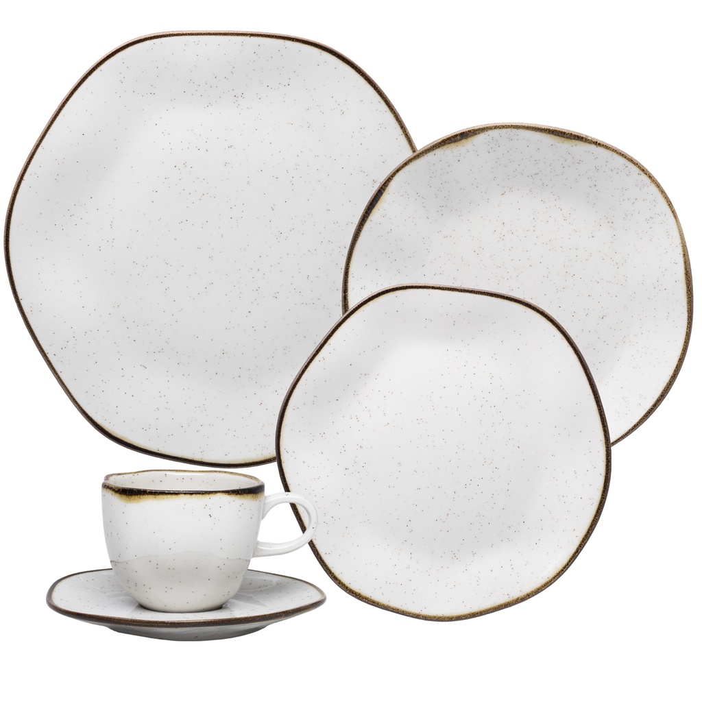 Aparelho De Jantar 20 Peças Oxford Porcelanas - Maresia thumbnail