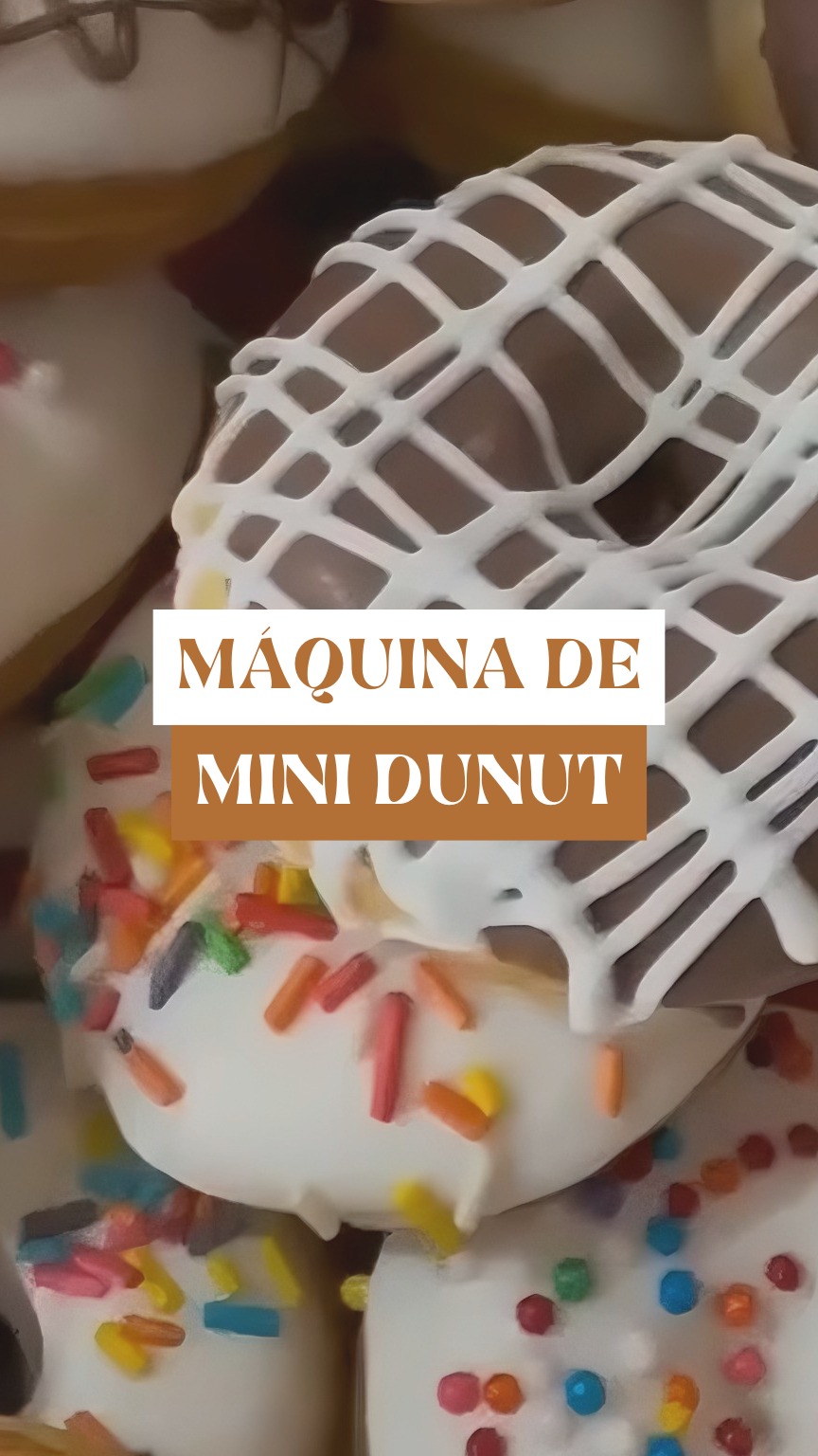7 Dunuts 16 Donuts Máquina de Fazer Rosquinhas Confeitaria Culinária 110v e 220v thumbnail