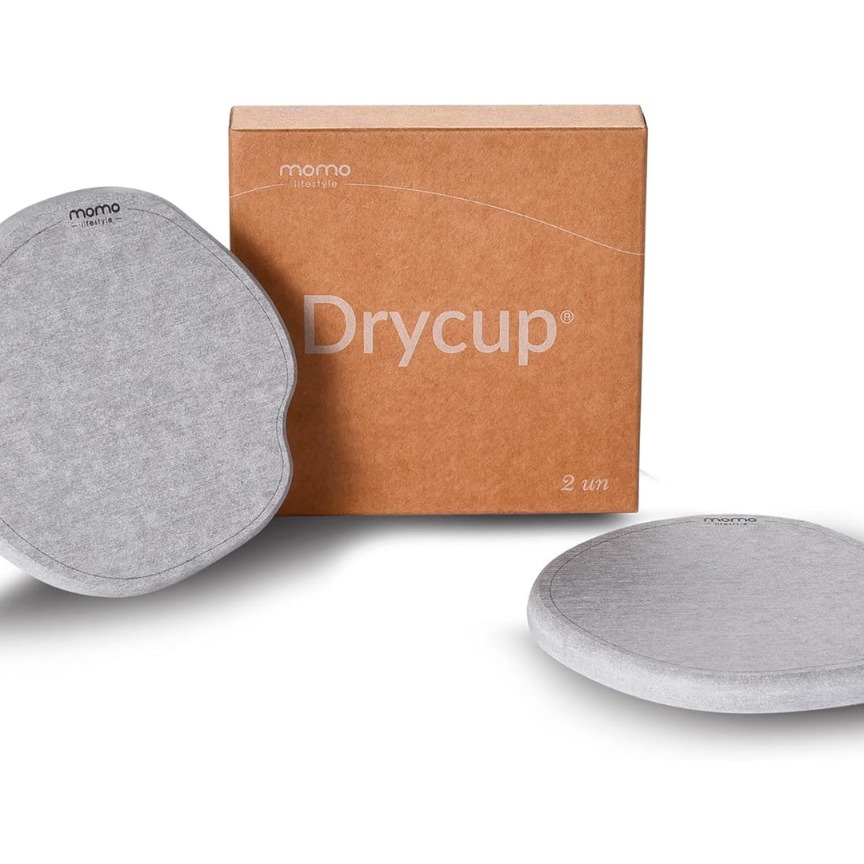 DryCup: Porta Copos de Terra Diatomácea, seca em 1 minuto, Momo Lifestyle, formato orgânico concha (2 unidades) | Amazon.com.br thumbnail