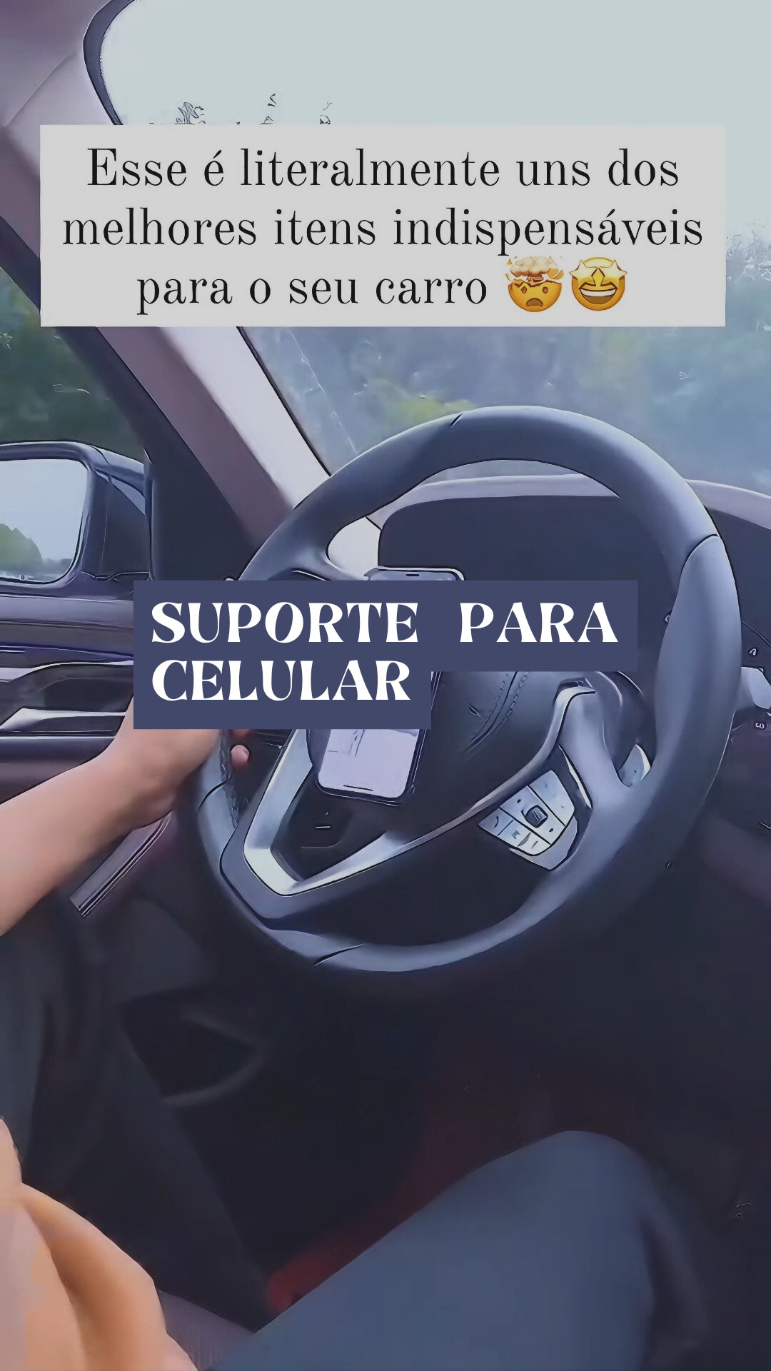 Suporte De Navegação Do Volante Carro Criativo De Giroscópio De Gravidade De Gato Ventosa Telefone Móvel thumbnail