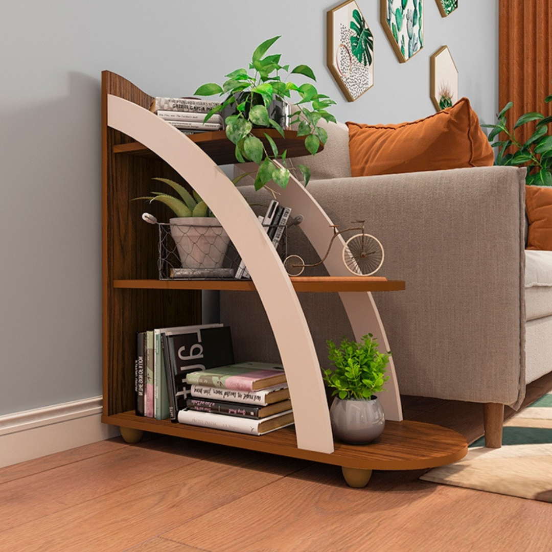 Mesa de Apoio Andes Cedro Com Off White - Artely thumbnail