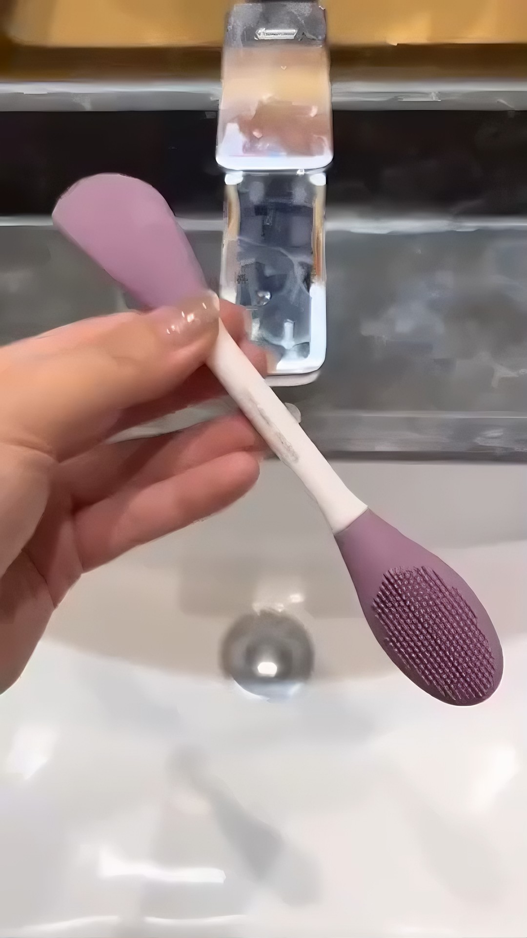 Escova De Limpeza Facial E Máscara De Silicone 2 In1 Esfoliante De Cuidados Com A Pele Poros Blackhead Ferramentas Profunda thumbnail