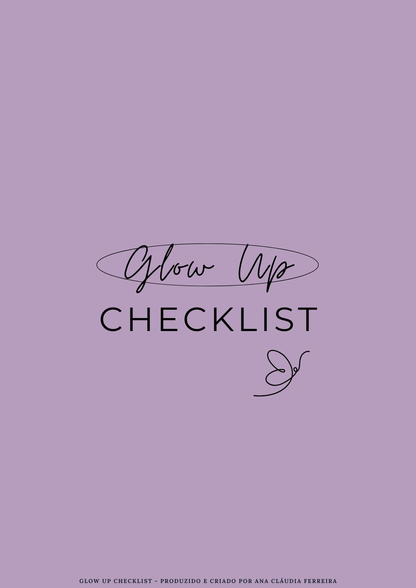 Checklist Glow Up thumbnail