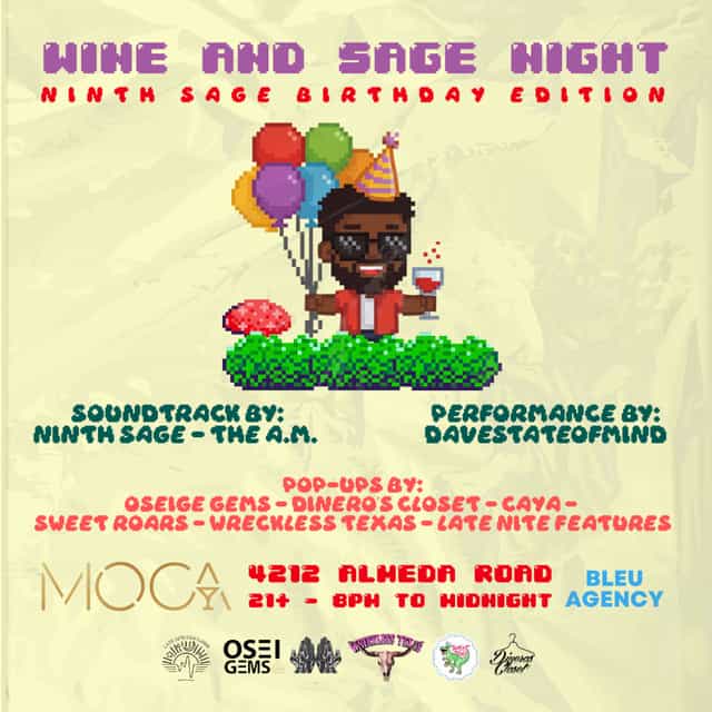 Wine and Sage Night: Sage's Birthday Bash thumbnail