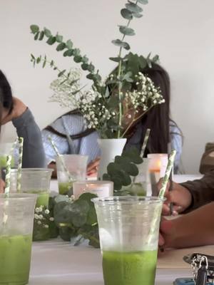 matcha, journaling, and connection 🍵📝✨ 