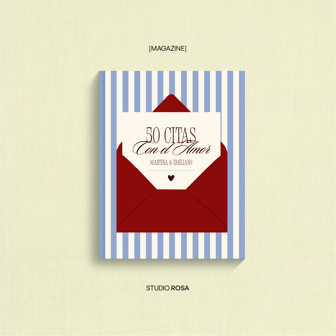 Álbum de 50 Citas con el Amor | Plantilla personalizable en Canva thumbnail