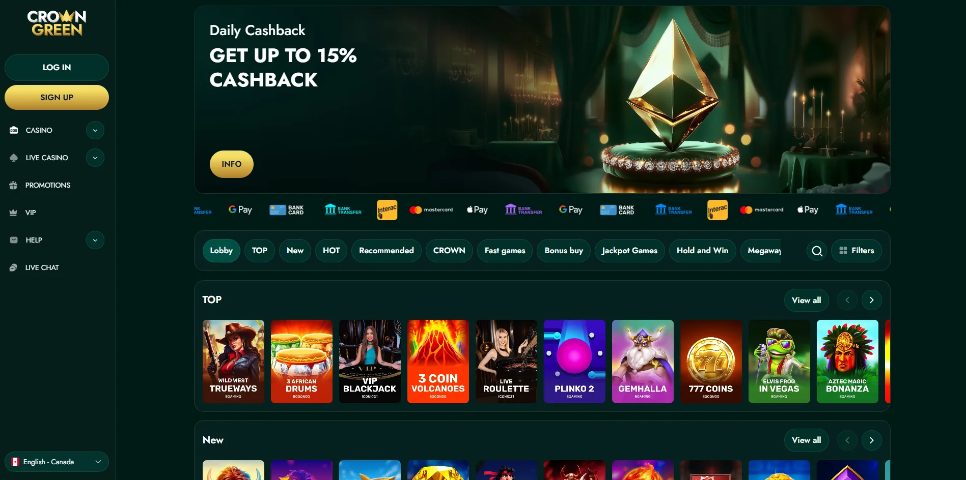 green crown casino thumbnail