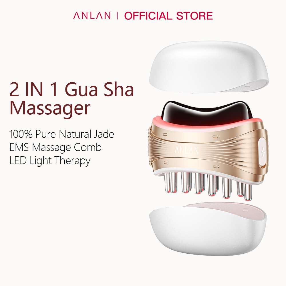ANLAN 2 In 1 Gua Sha Massager thumbnail