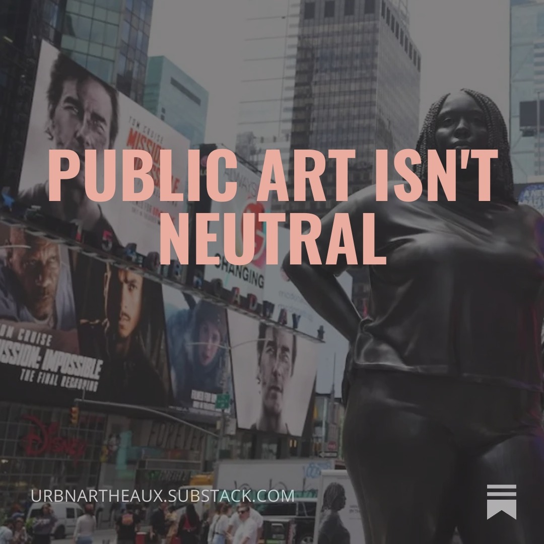 CRITICSM: Public Art Isn't Neutral thumbnail