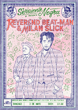 Domingo 3 de mayo: Reverend Beat-Man & Milan Slick thumbnail