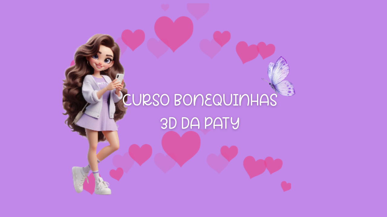 CURSO BONEQUINHAS 3D DA PATY  thumbnail