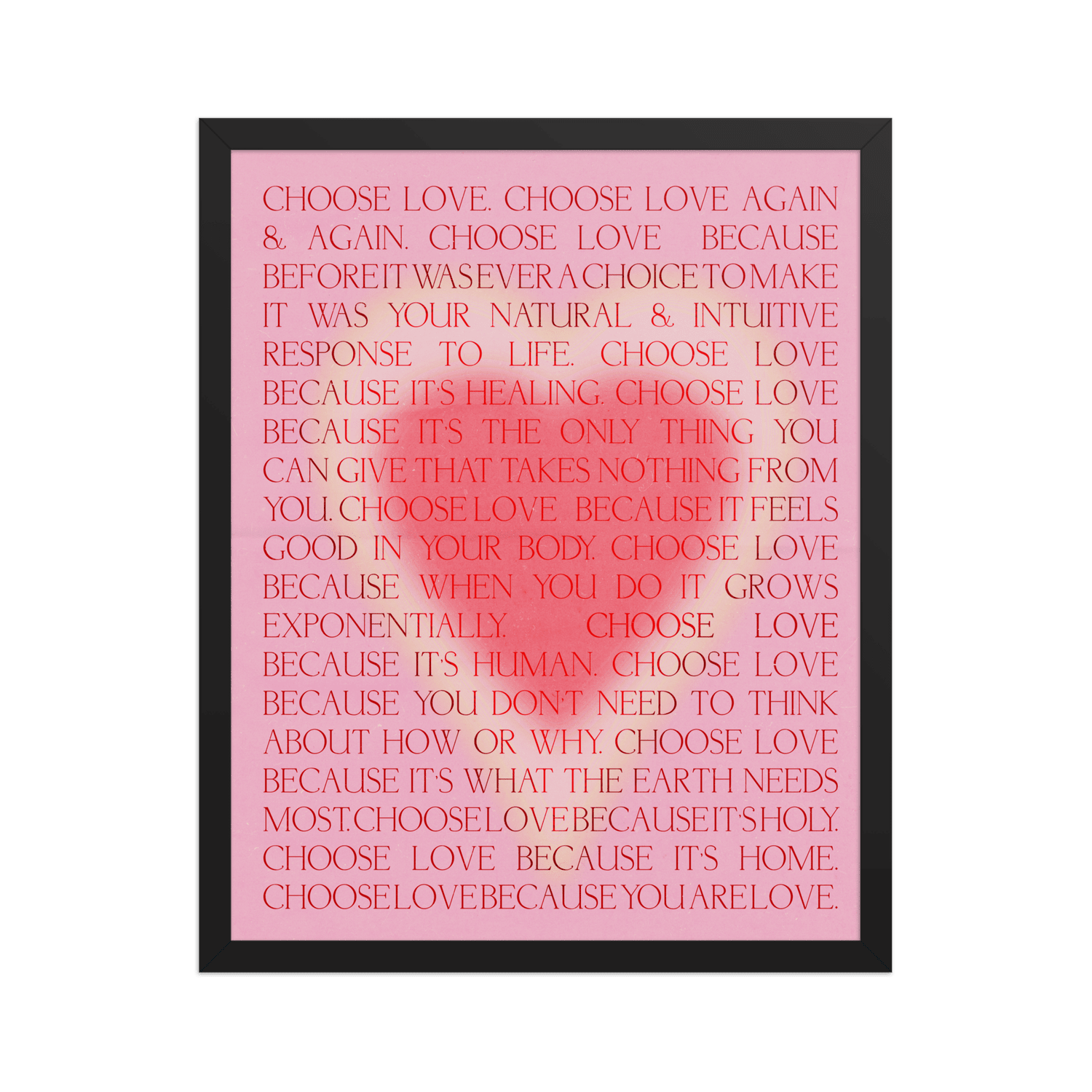 Choose Love Print thumbnail